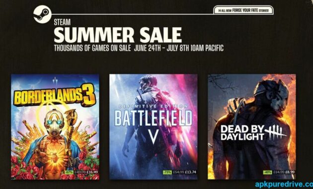 Steam’s summer sale brings discounts on Battlefield V, Fall Friends and many more PC games